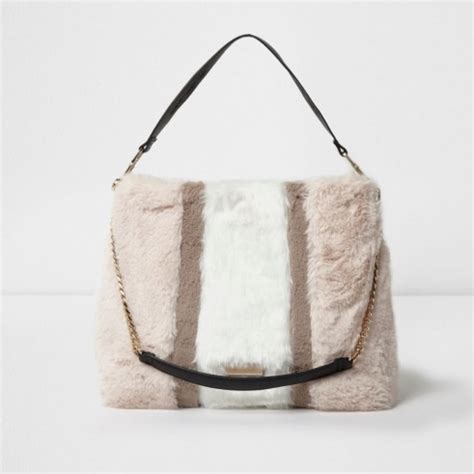 river island fluffy bag.